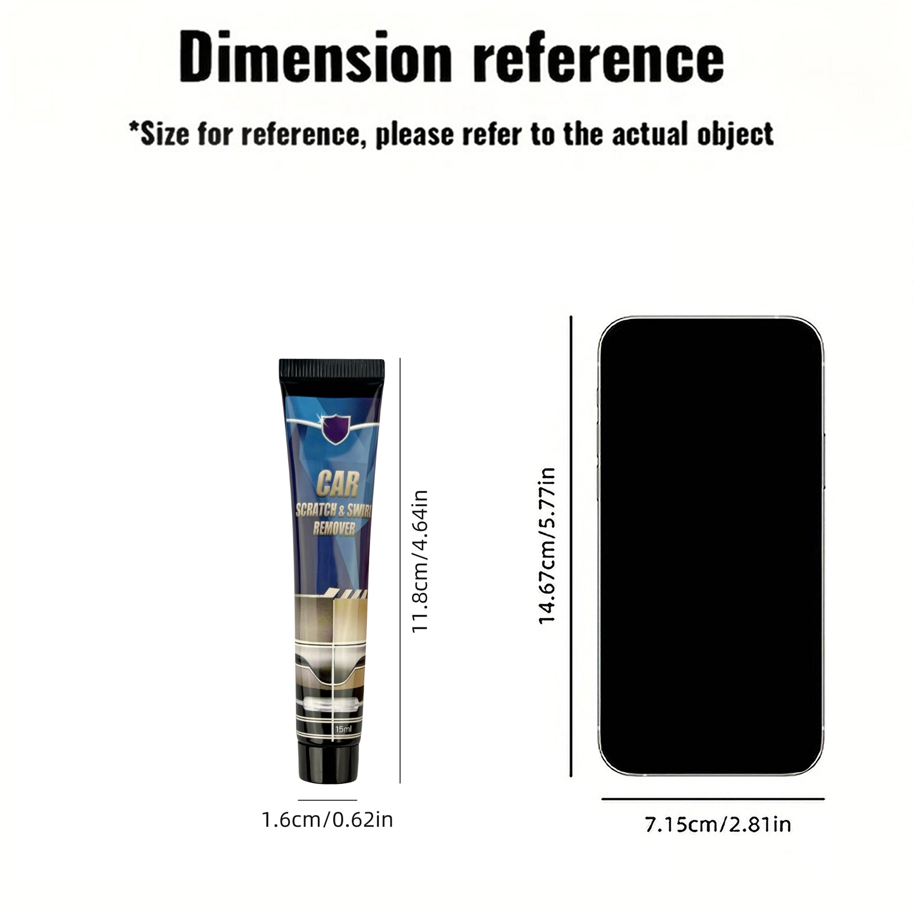 Воск для удаления царапин на автомобиле для всех цветов, легкое нанесение, восстановление краски, 1 шт.