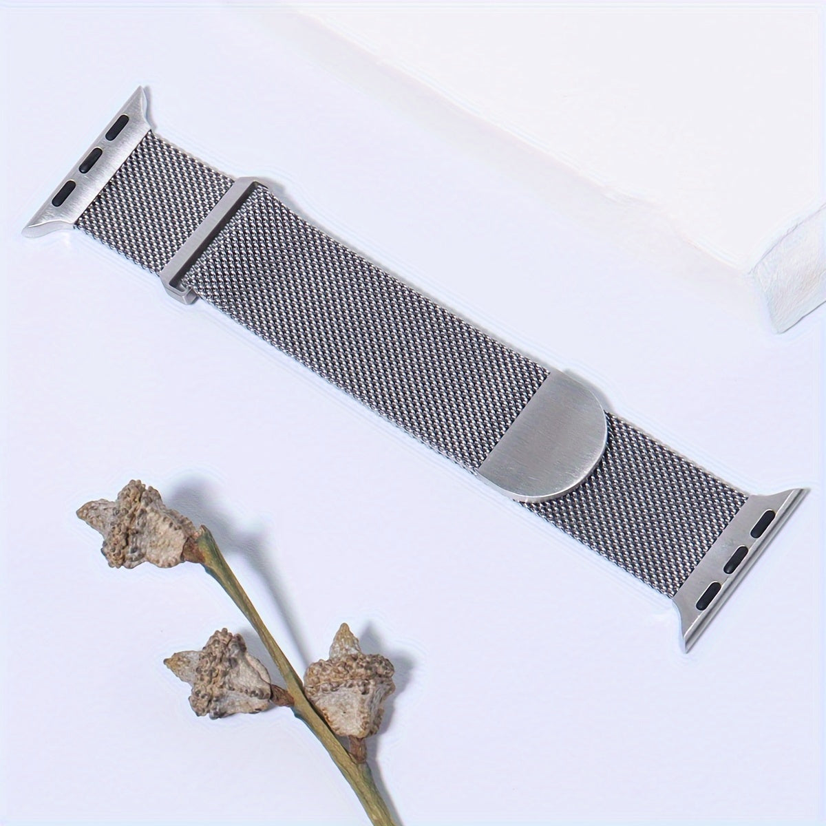 Stainless Steel Mesh Magnetic Watch Band for Apple Watch Milanese Style