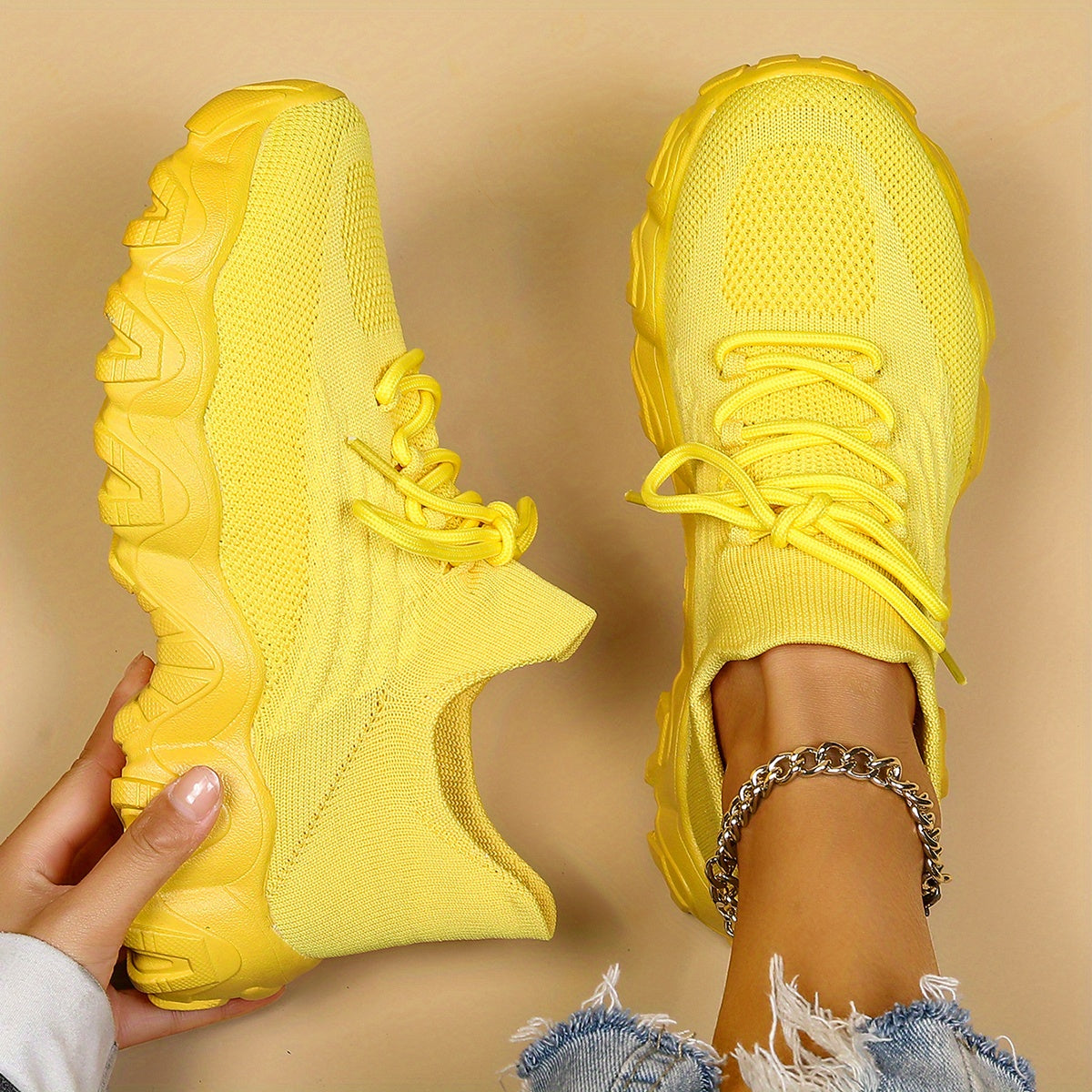 Women's Casual Sneakers Low Top Slip-On Shoes Non-Slip Rubber Sole