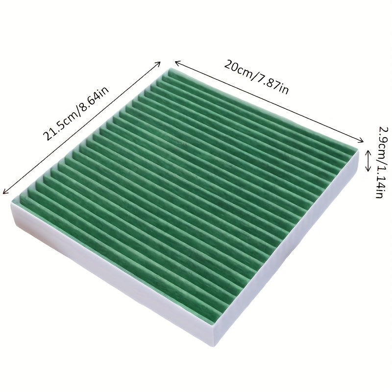 Очиститель воздуха для автомобиля с активированным углём для удаления запахов для моделей электромобилей