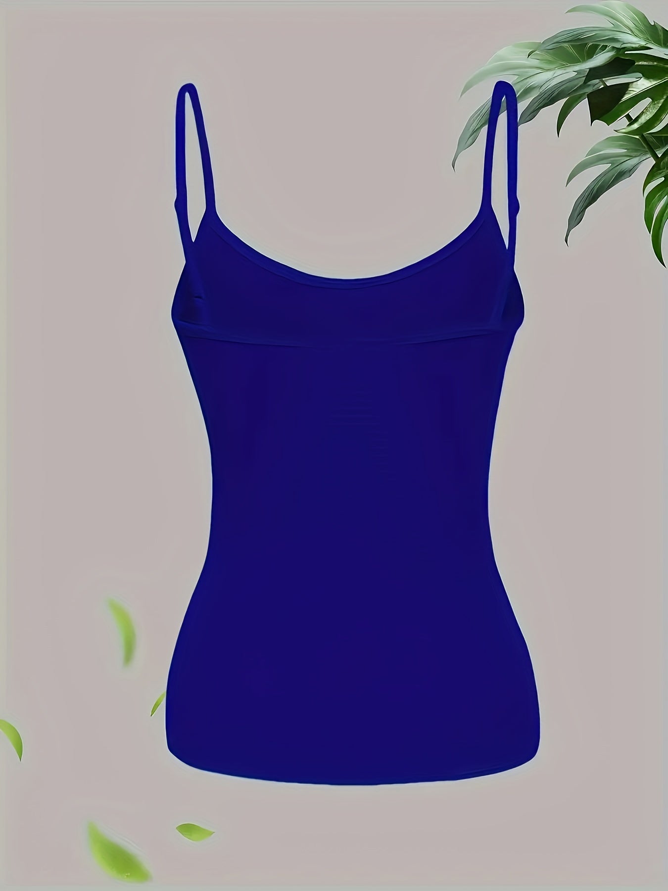 Plus Size Solid Color Knit Tank Tops 4-Pack Women's Casual Sleeveless