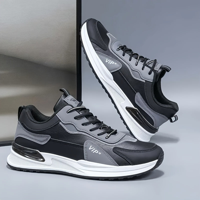 Men's Casual Athletic Sneakers Breathable Non-Slip Lace-Up Running Outdoor Shoes