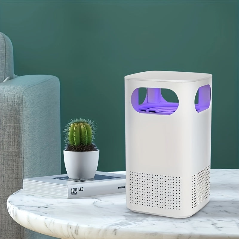 USB Powered Air Purifier for Office and Bedroom Deodorizing Smoke Odors Purple Light