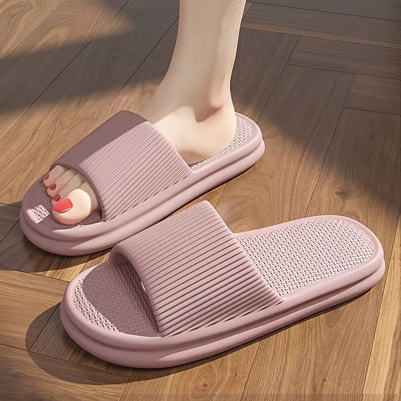 Zapatillas casuales unisex de EVA para todas las estaciones, antideslizantes, cómodas para el hogar