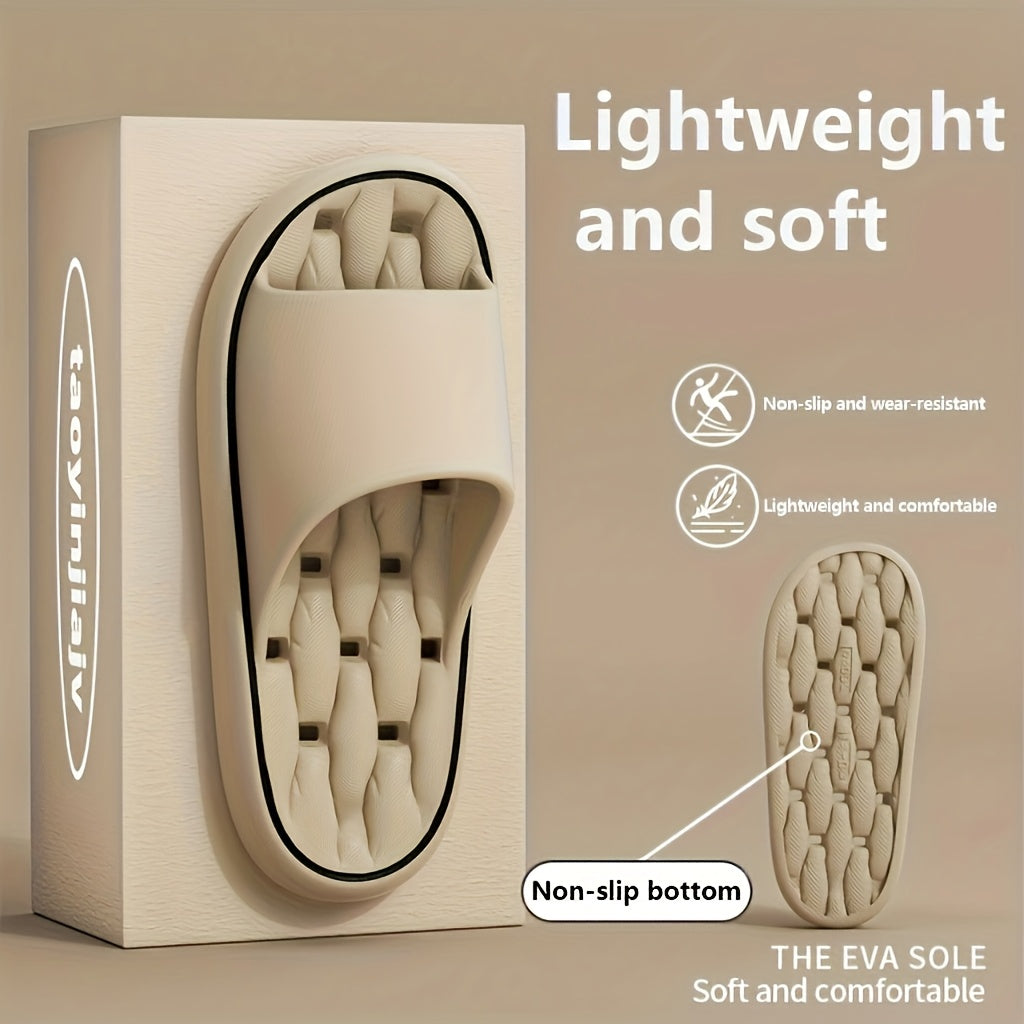 Ayollar uchun bir rangli EVA uy poyabzallari, yil davomida qulaylik uchun.