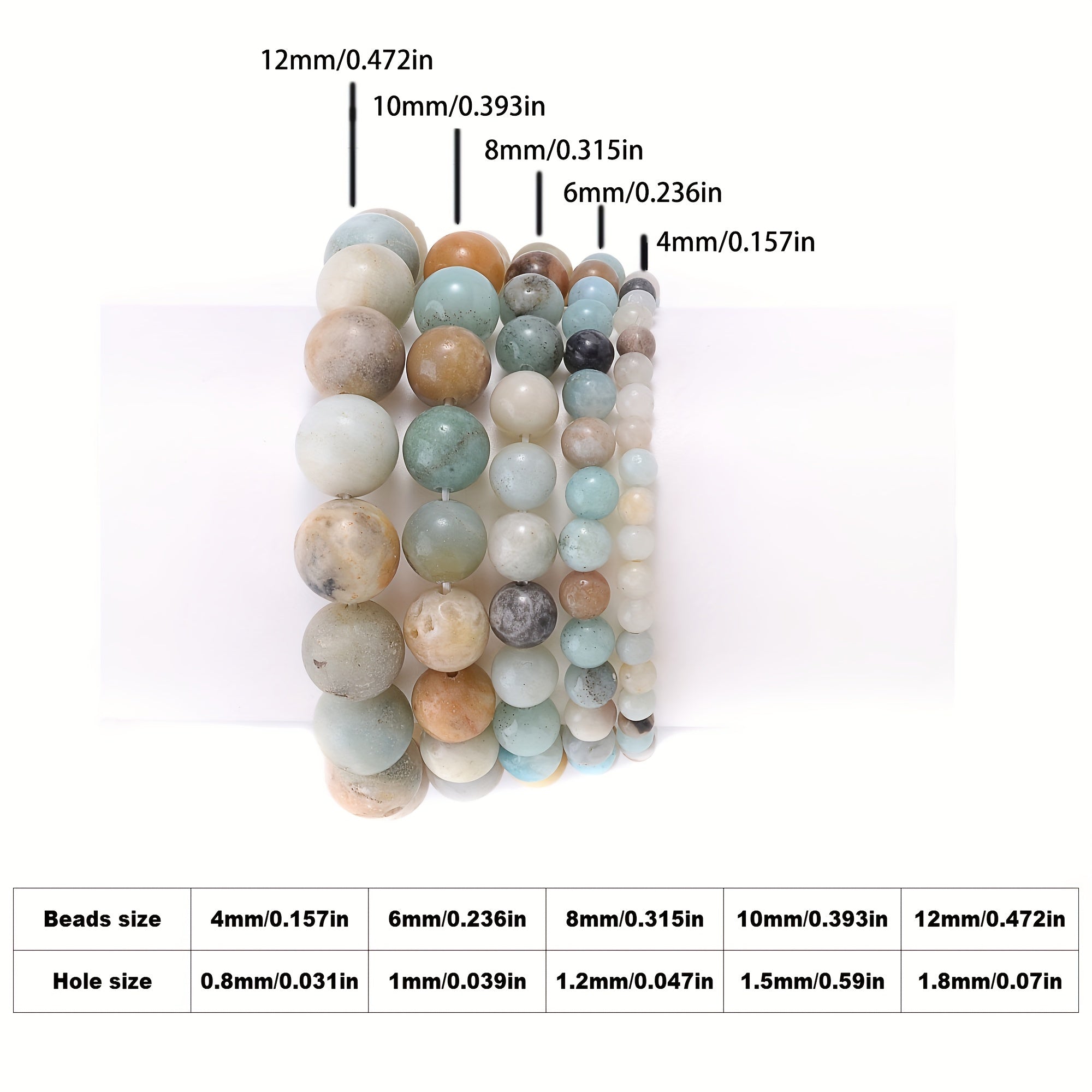 Faceted Natural Aquamarine Beads 6/8/10mm for Jewelry Making and Accessories