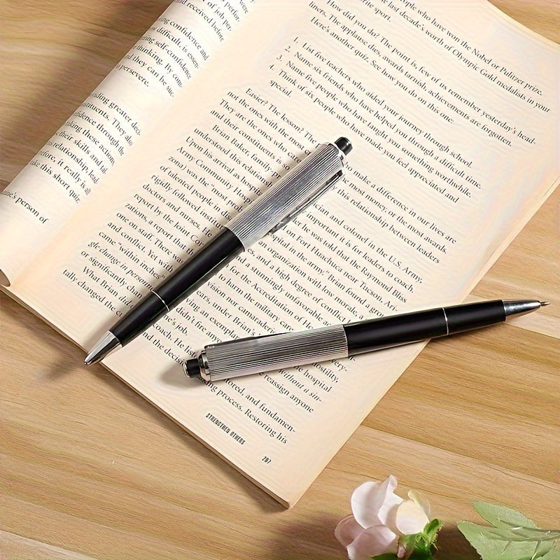 Juego de bolígrafo de susto eléctrico para mayores de 3 años, blanco y negro, 2 piezas