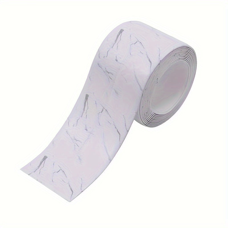 ПВХ самоклеящаяся лента для герметизации 3,81 см x 3,2 метра для ванны, раковины, туалета и декорации ванной комнаты, в белом, черном или темно-сером вариантах.