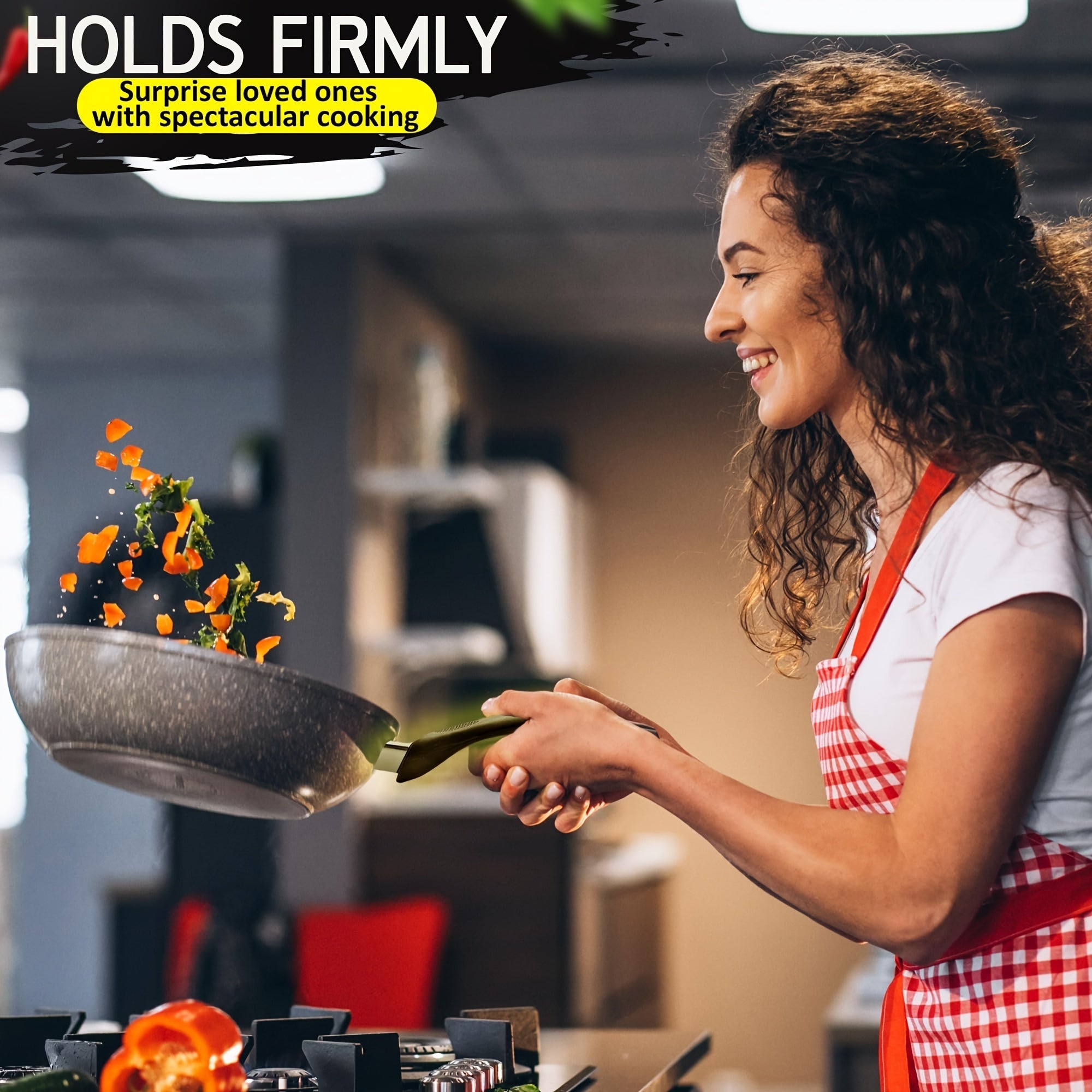 Durable PET Cookware Handle Grip for Pots and Pans Lids Replacement