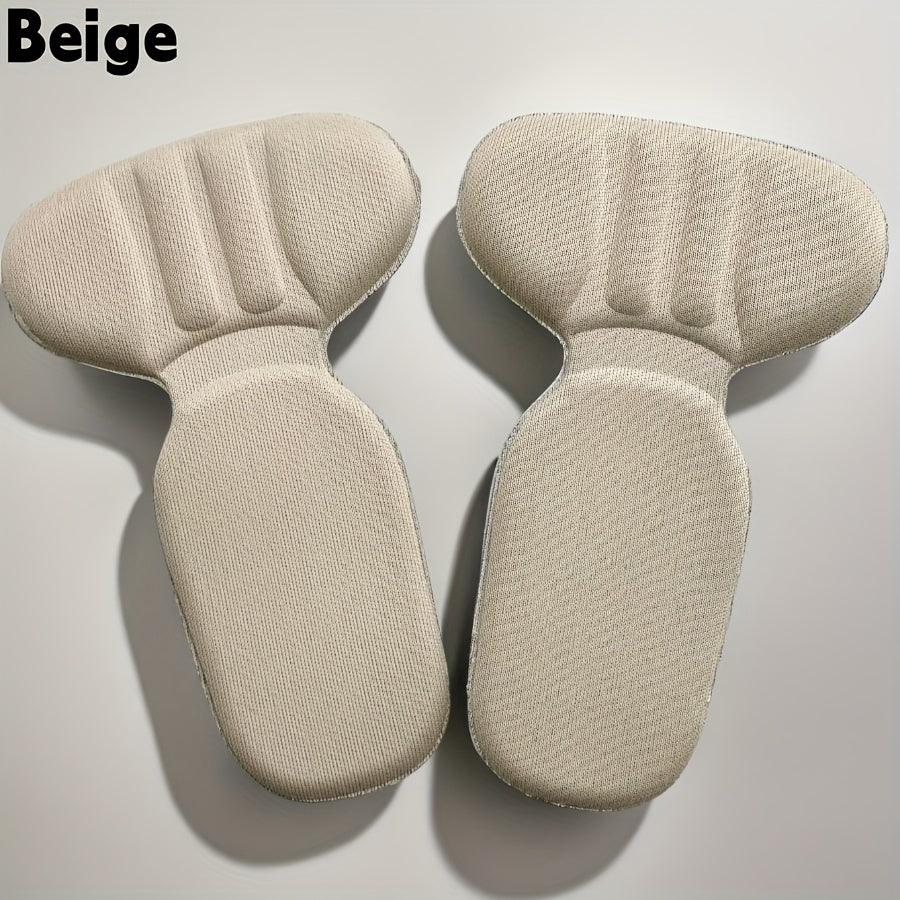 Unisex Memory Foam Heel Cushions 2-in-1 Anti-Friction Heel Protectors