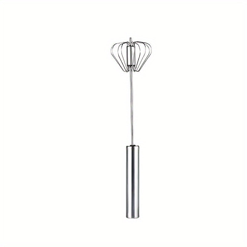 Stainless Steel Handheld Egg Beater Kitchen Whisk Manual Whisk for Baking and Cooking