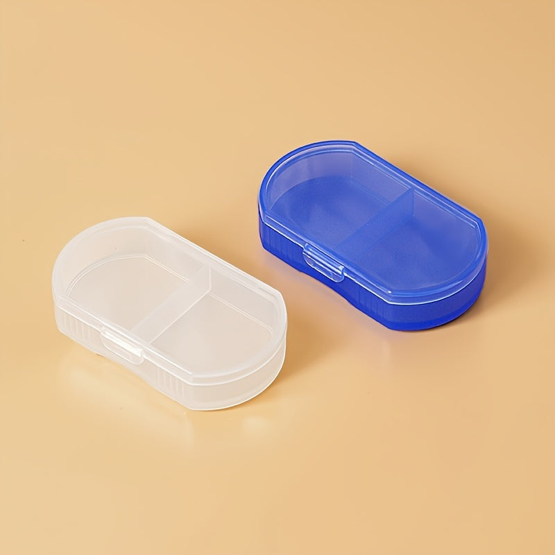 Portable Plastic Medicine Box for Travel and Daily Use