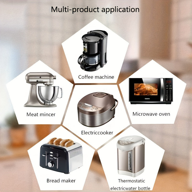 4/6pcs Cord Organizer Wall Mount for Kitchen Storage Household Appliances