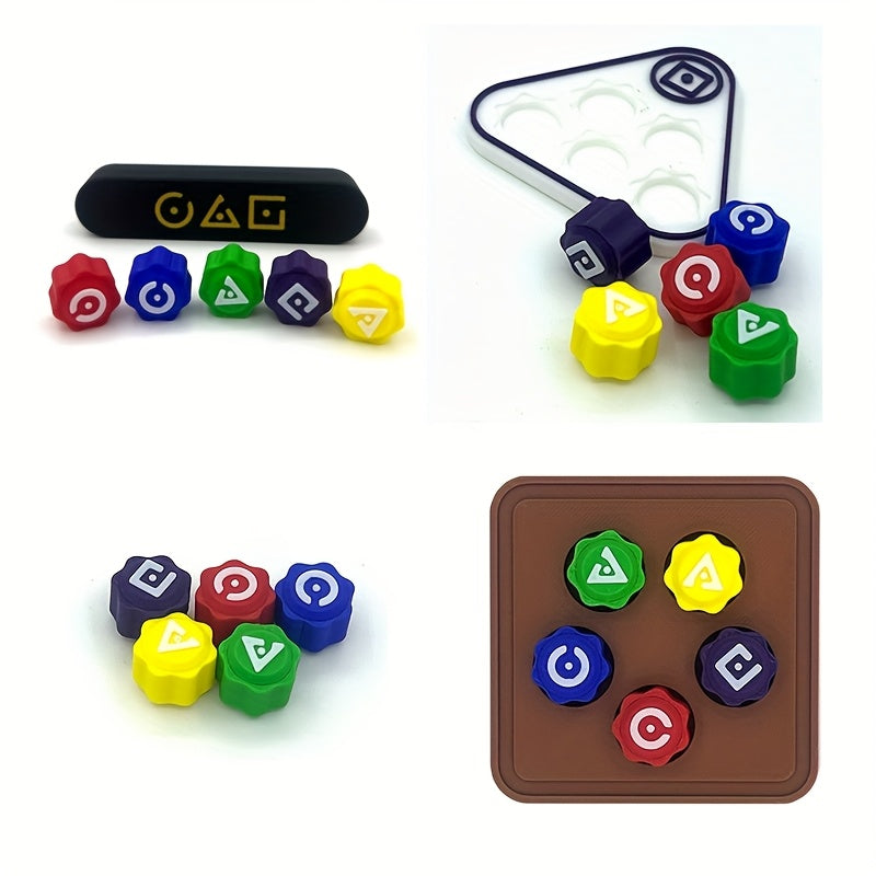 3D Printed Gong-Gi Board Game Set for Travel and Family Fun Ages 14+