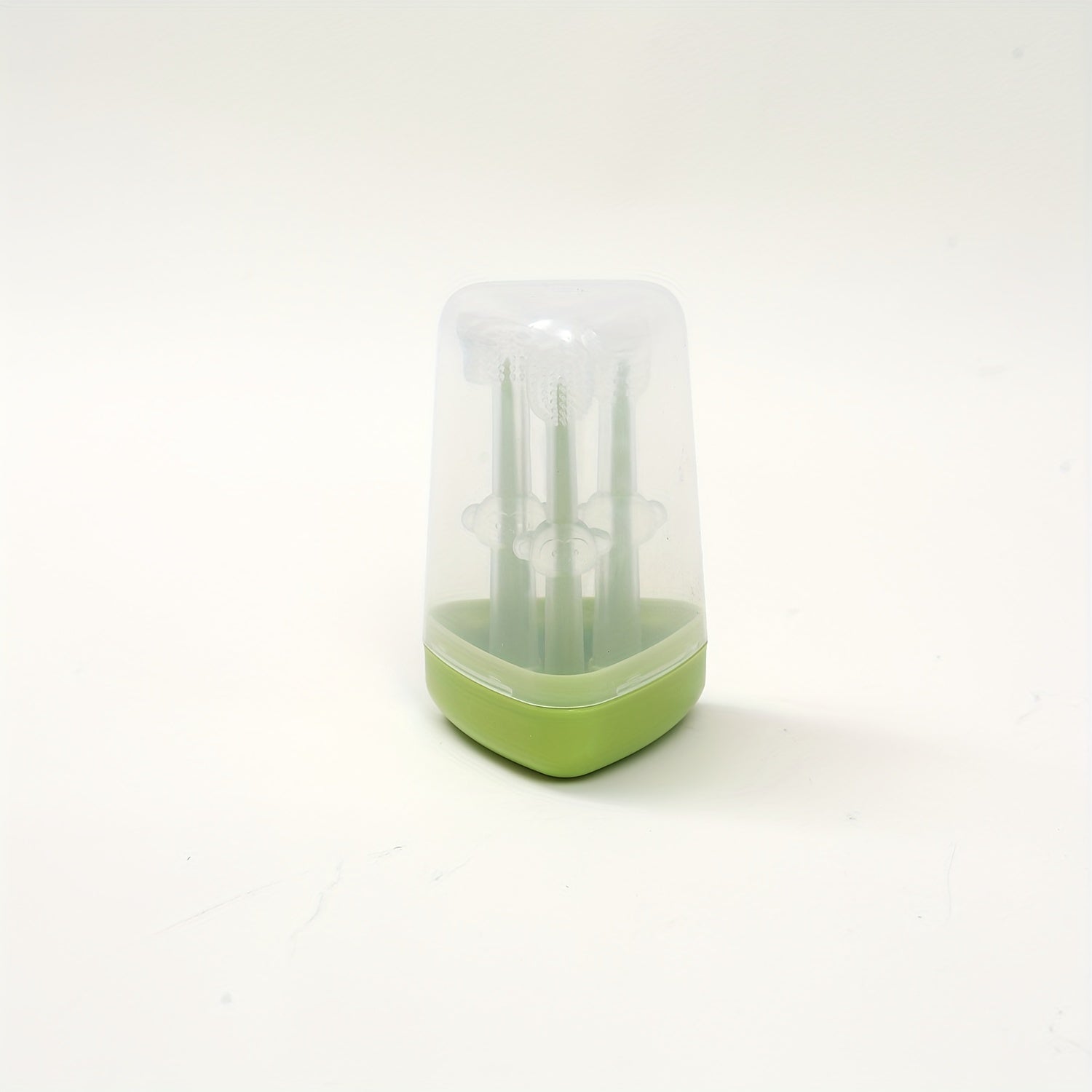 Baby Toddler Oral Care Kit Includes 360° Toothbrush and Silicone Tongue Cleaners