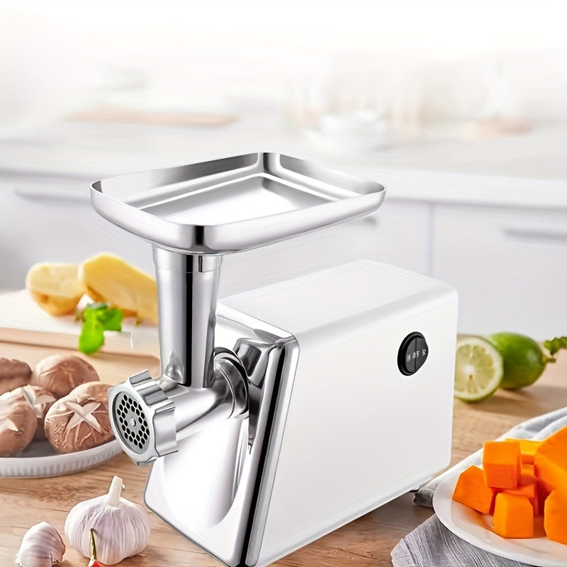Molino de carne totalmente automático para uso en cocinas domésticas, eléctrico, acero inoxidable, 220-240V