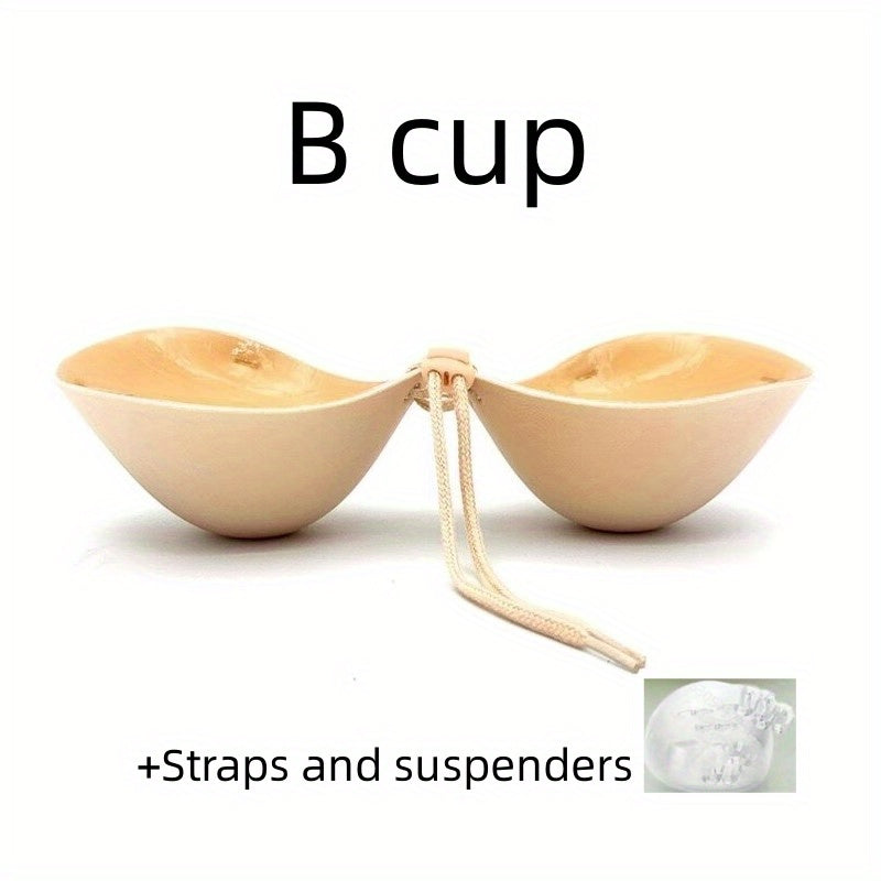 Reusable Self-Adhesive Nipple Covers for Women Solid Color Bra Accessories