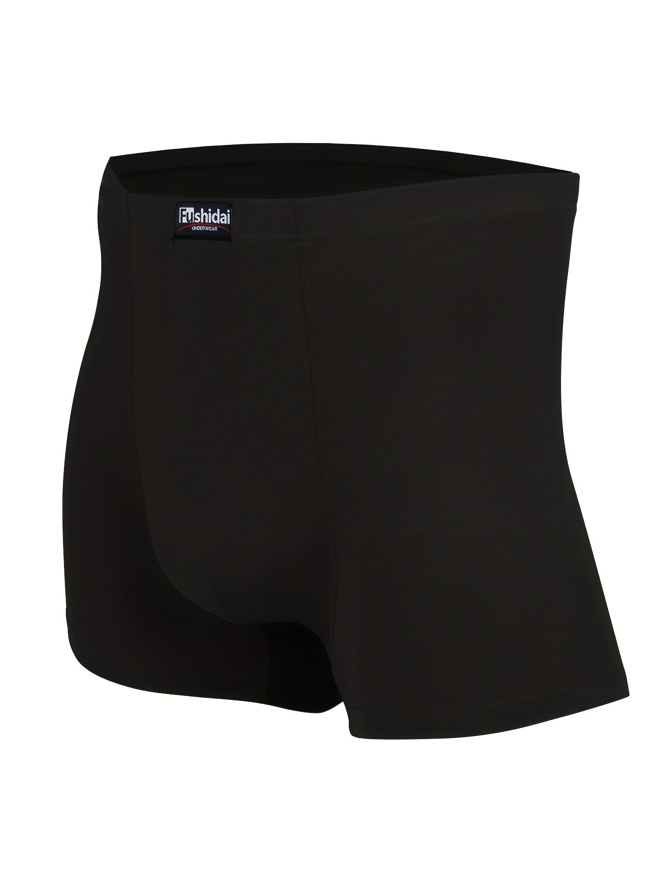 Men's Plus Size Modal Boxer Briefs Breathable Soft Casual Loose Underwear Set of 3