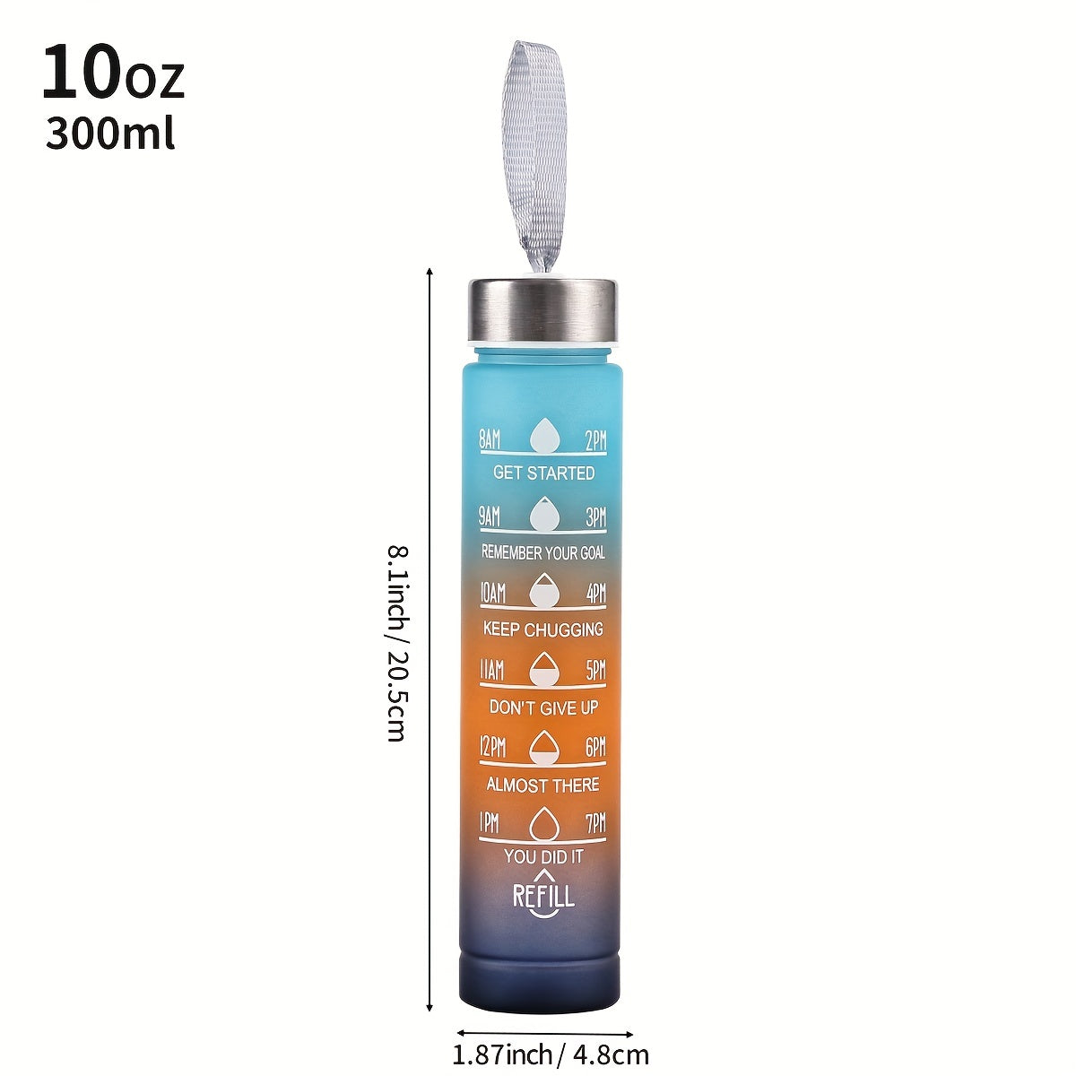 1L Motivational Water Bottle for Outdoor Activities and Gifts