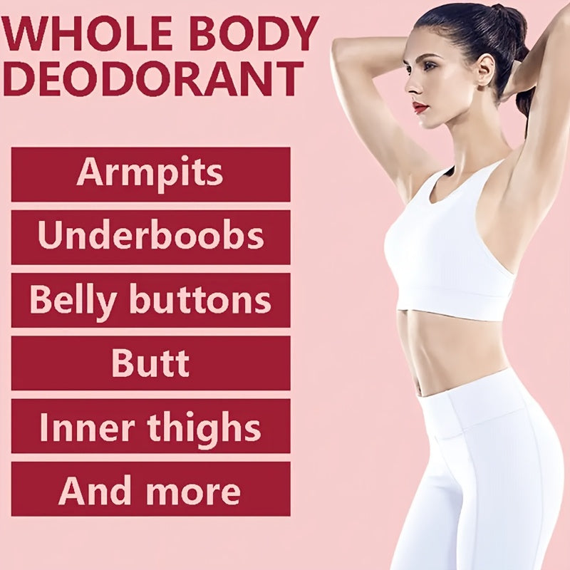 Unisex Pomegranate Lavender Deodorant Set Natural Plant Ingredients Long-Lasting 72H