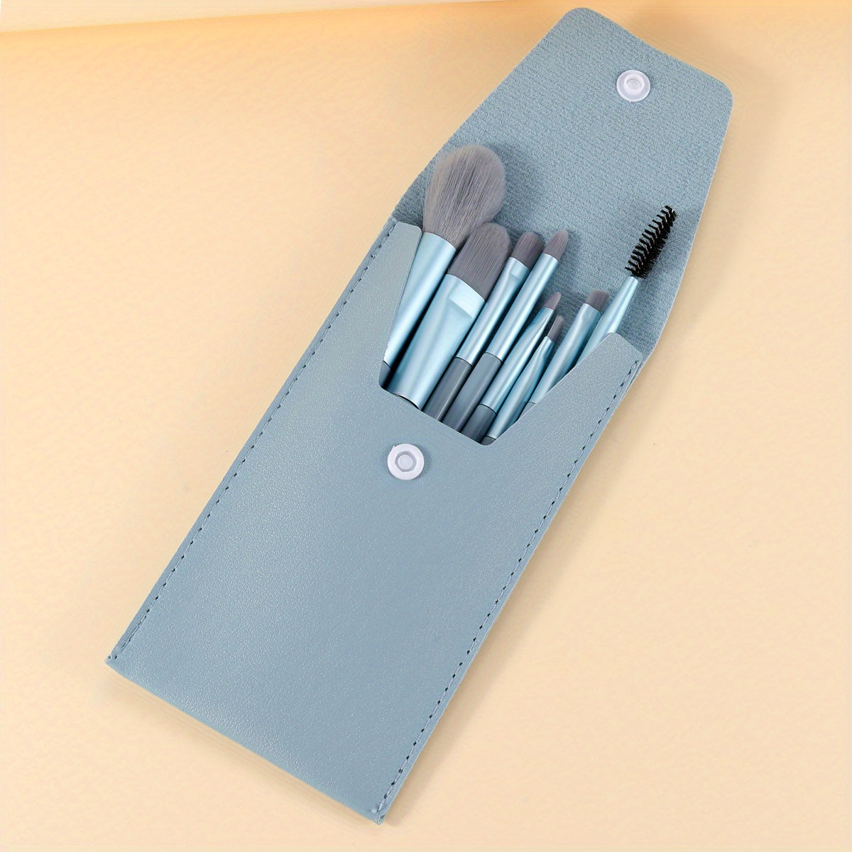 Women Mini Makeup Brush Set with Storage Bag Soft Hair for Face Eyes