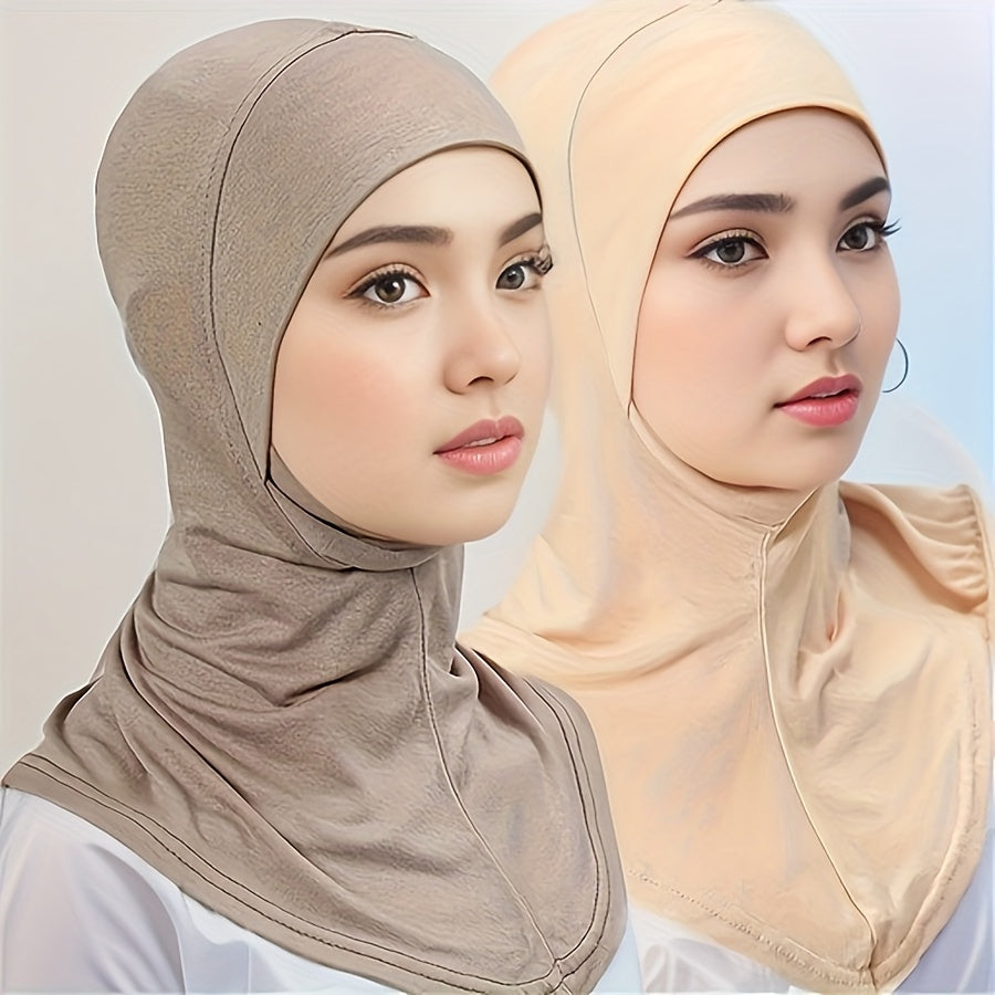 Nafas oladigan elastik turban shlyapa hijab Ramazon va Eid sovgʻasi uchun
