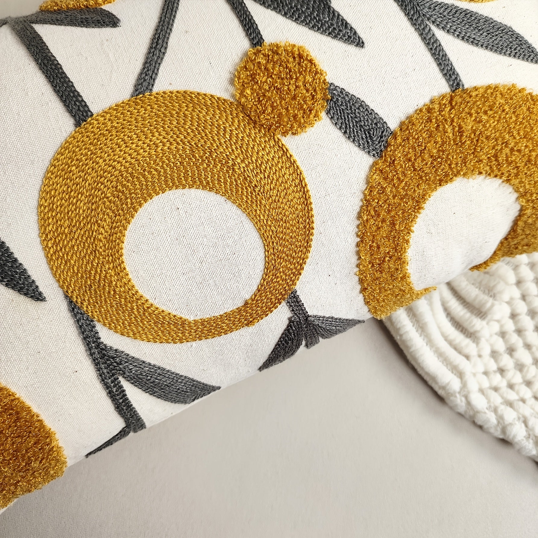 Мягкая квадратная наволочка с цветочным дизайном для дивана или спальни, вставка для подушки не включена.