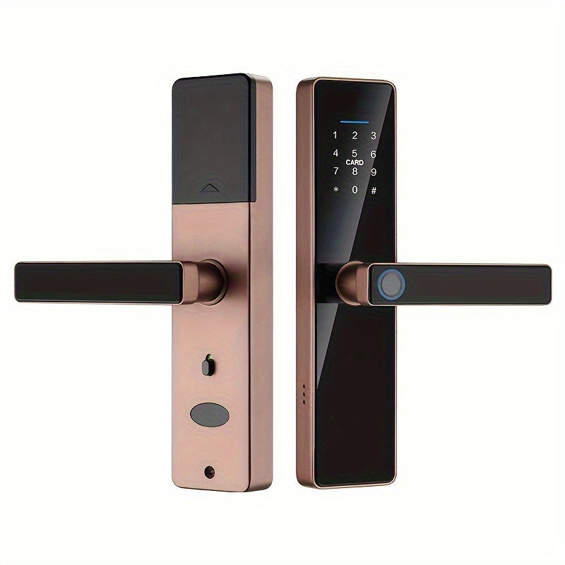 Smart Metal Keyless Door Lock with App Fingerprint and Password Access