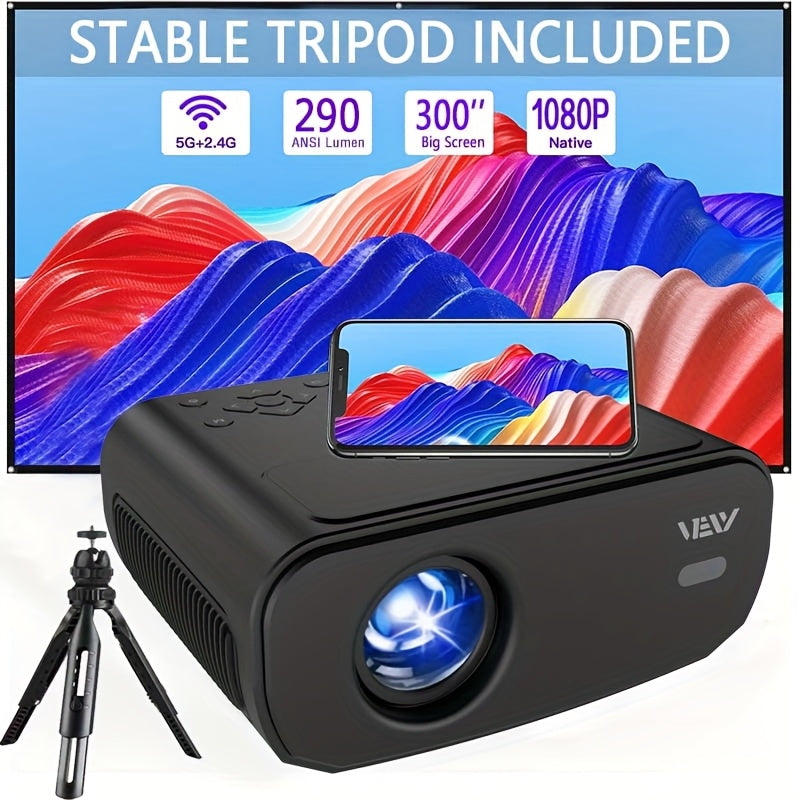 Home Theater Projector 20000 Lumens Full HD WiFi Wireless Portable