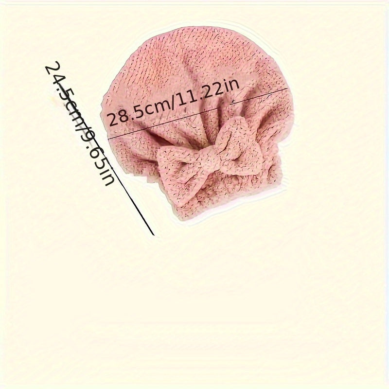 Microfiber Hair Towel Wrap Cartoon Quick Dry Versatile 100 GSM 1 Pack