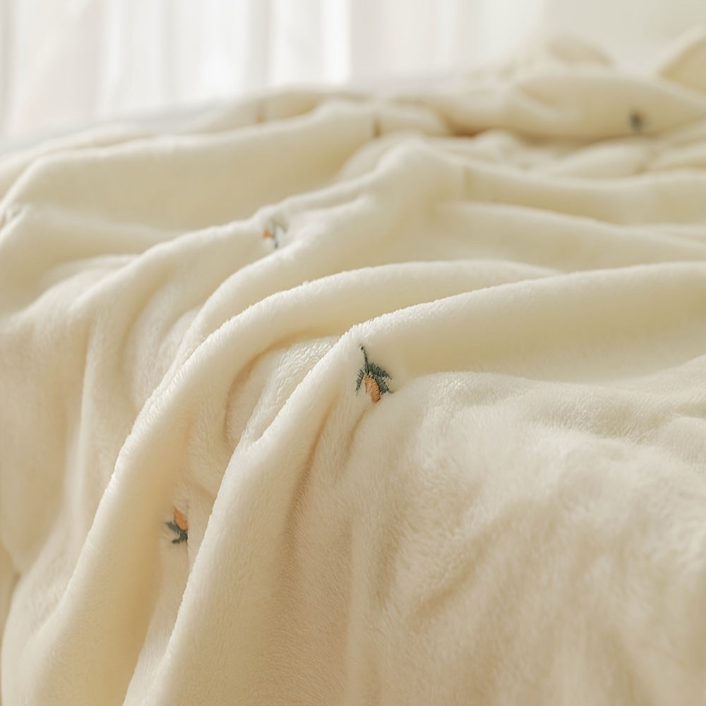 Baby Velvet Blanket for Newborns and Infants Warm Autumn Winter Soft Hugging Gift