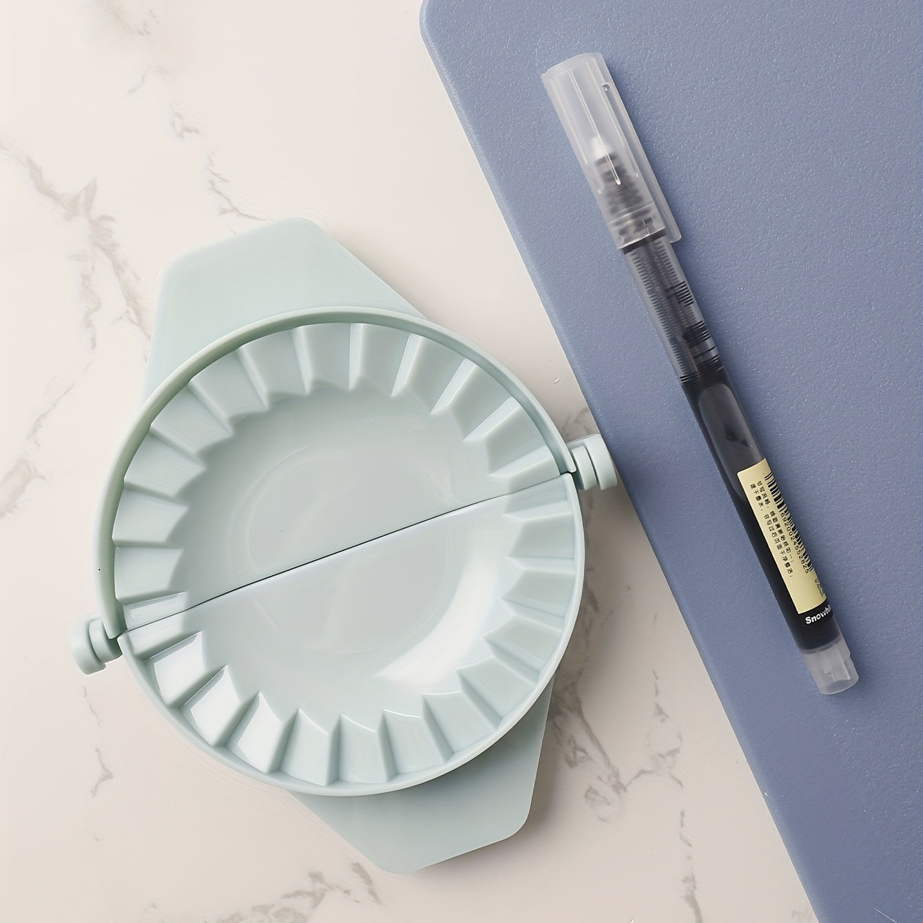 Molde manual para prensar empanadas, pierogis, calzones, turnovers y otros alimentos, apto para hornear