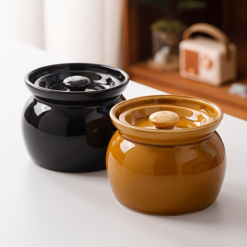 Kitchenware Set Includes Clay Pot Ceramic Stew Pot Soup Pot with Lid for Cooking and Household Use