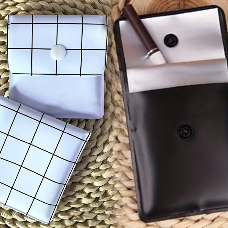 Portable Metal Ash Bag Pocket Ashtray for Outdoor Smoking Travel