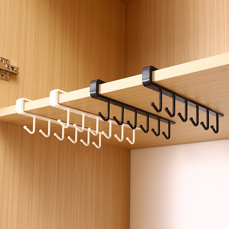 Metal Nail-Free Hooks for Kitchen and Bedroom Hanging Cups Clothes Keys Utensils Bags