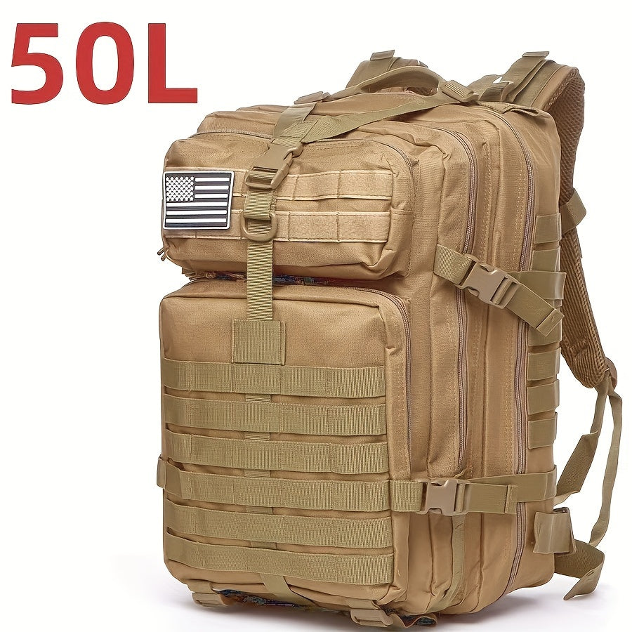 Waterproof Outdoor Backpack for Hiking Fishing Hunting 25L 50L Camo Oxford Cloth
