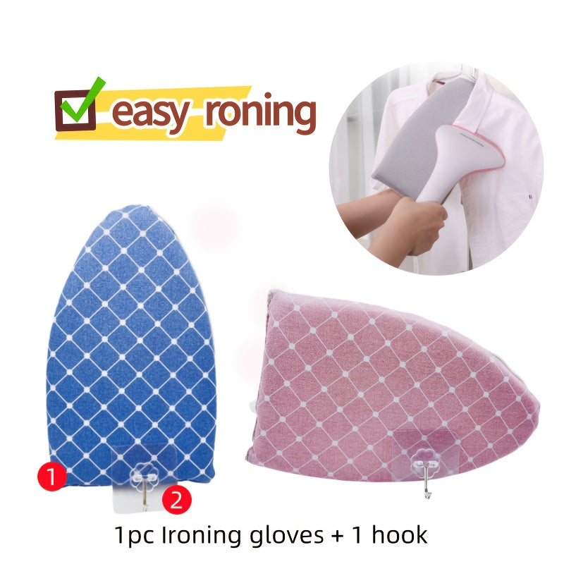 Компактный и легкий набор гладильной доски с крючками - Удобный дизайн для легкого хранения и переноски, включает 2 предмета