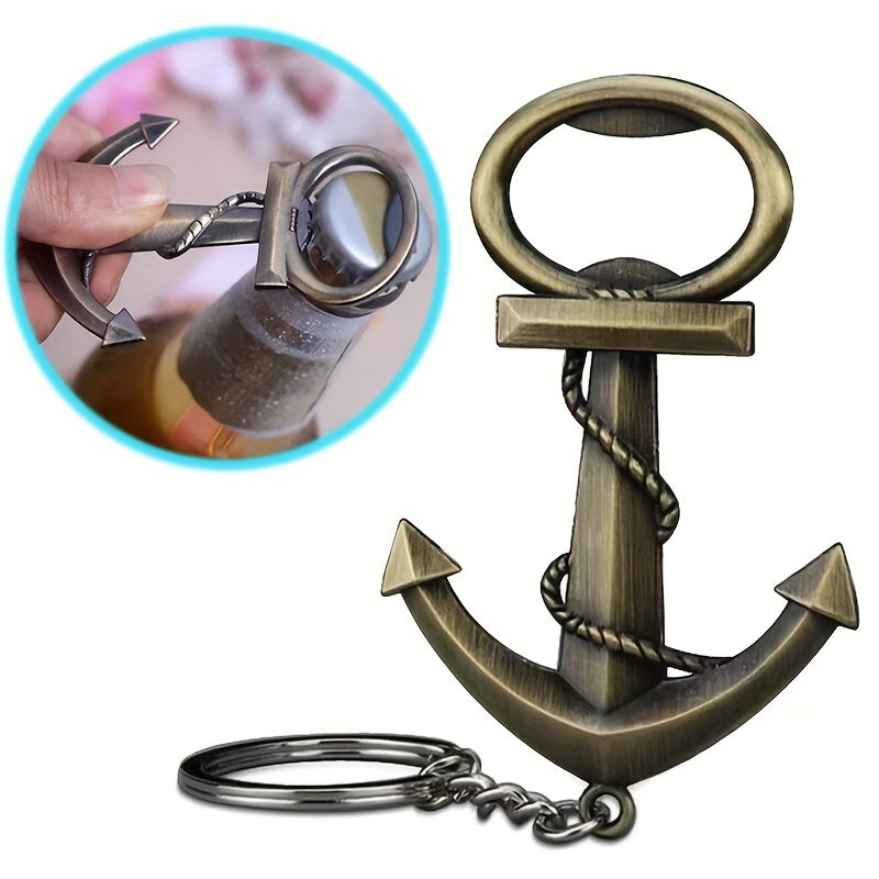 Vintage Anchor Bottle Opener Kalit zanjiri - Partiyalar va sovg'alar uchun mukammal