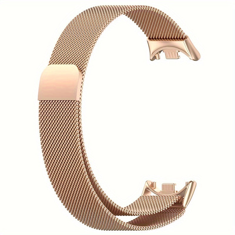Stainless Steel NFC Wristband for Fitness Trackers Waterproof Breathable Magnetic Buckle
