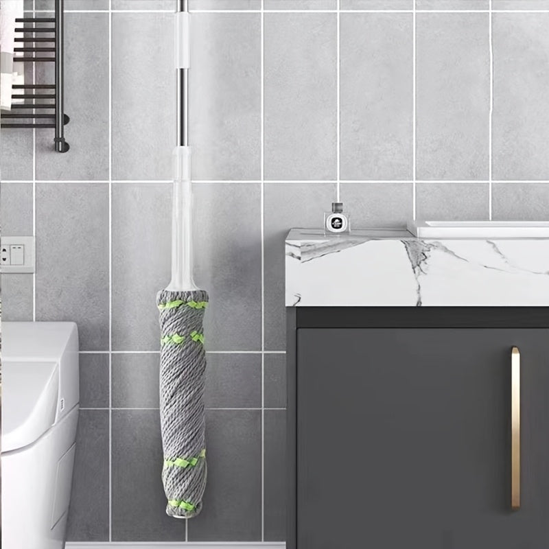 Umumiy Spin Mop uchun qalinlashtirilgan Polyester Mop o'rnini bosuvchi bosh - Yuqori singdirish, teleskopik tutqich kiritilmagan, ideal tozalash vositalari aksessuari
