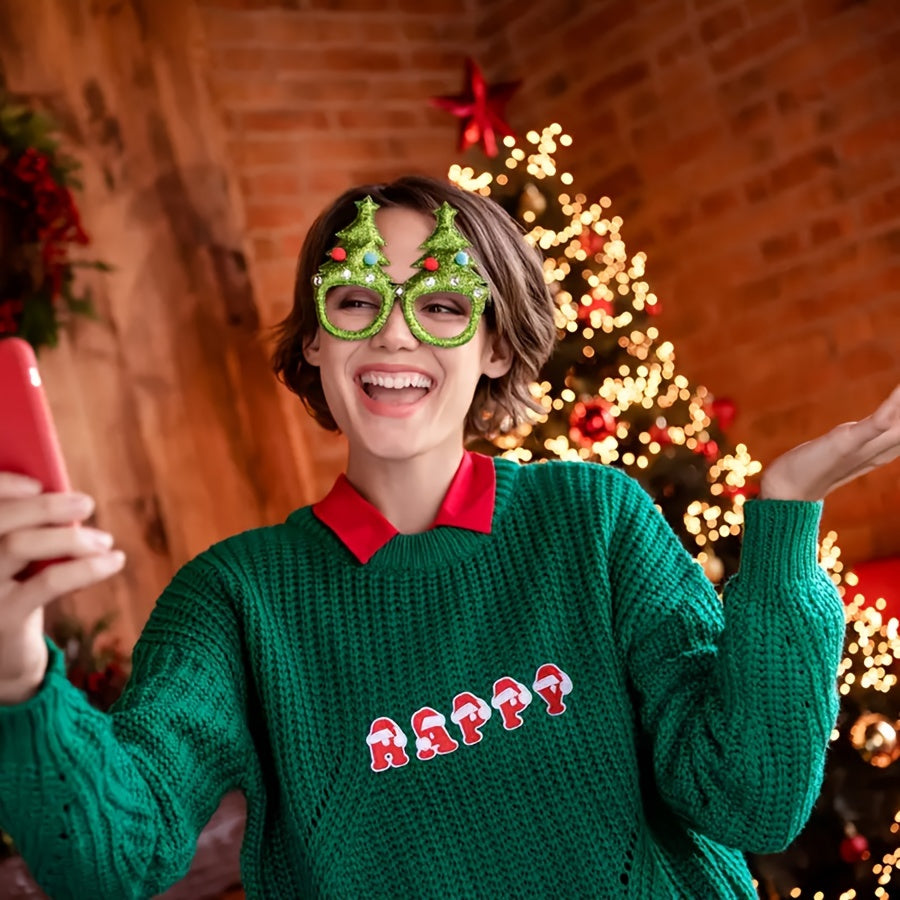 26 рождественских вышитых нашивок для писем, для девочек, на клеевом или швейном креплении, с возможностью персонализации