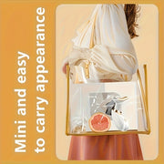 Electric Face and Neck Massager Roller for Women Compact White Textured Surface with Gold Accents