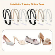 Women Elastic Shoelaces for High Heels 3 Pairs Adjustable Secure