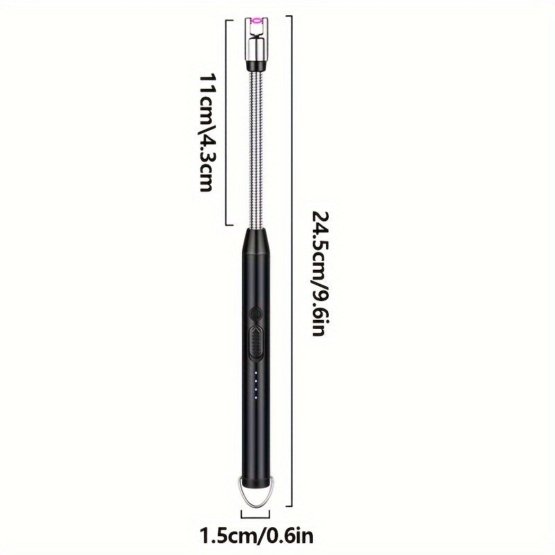 Universal USB qayta tiklanadigan pulsli yondirgich gaz plitalari uchun LED displey bilan