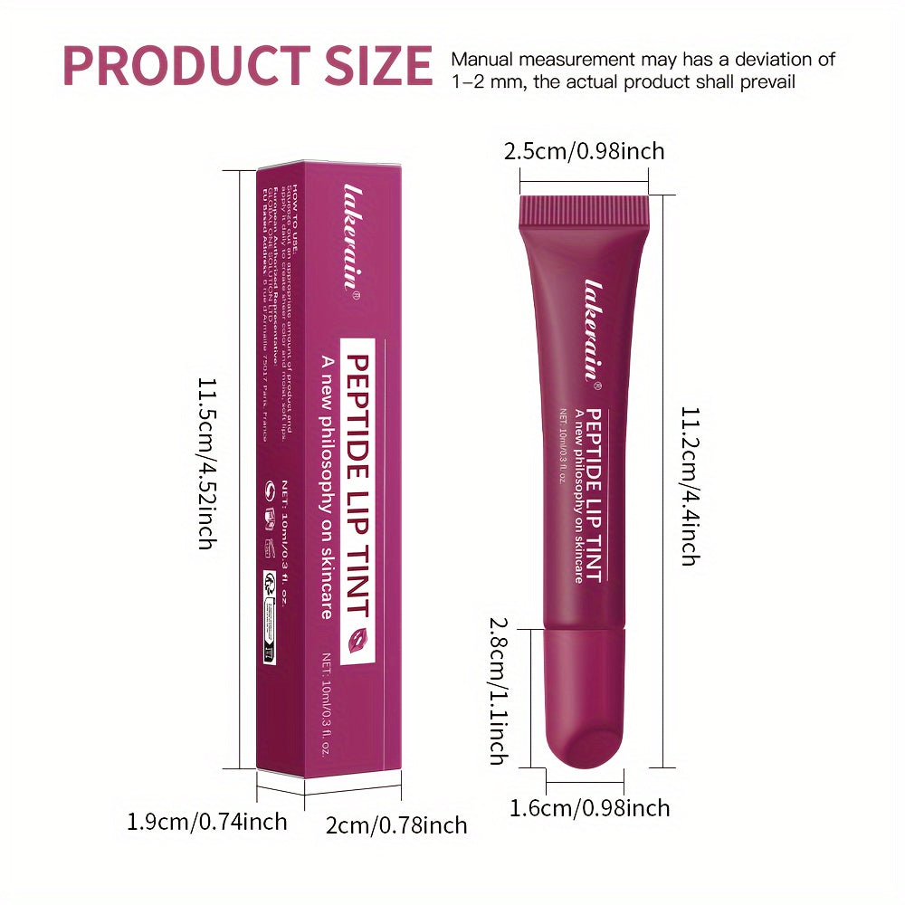 Peptide Lip Tint Tinted Lip Oil Hydrating 4 Colors