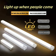 Rechargeable Indoor Motion Sensor Light with Touch Switch and Multiple Mounting Options