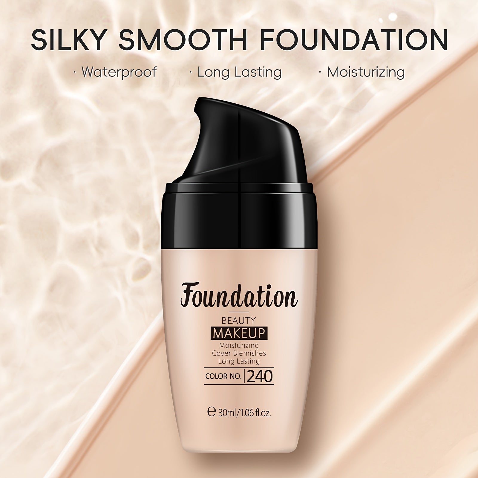 Women Liquid Foundation Moisturizing Concealer 30ml Multiple Colors