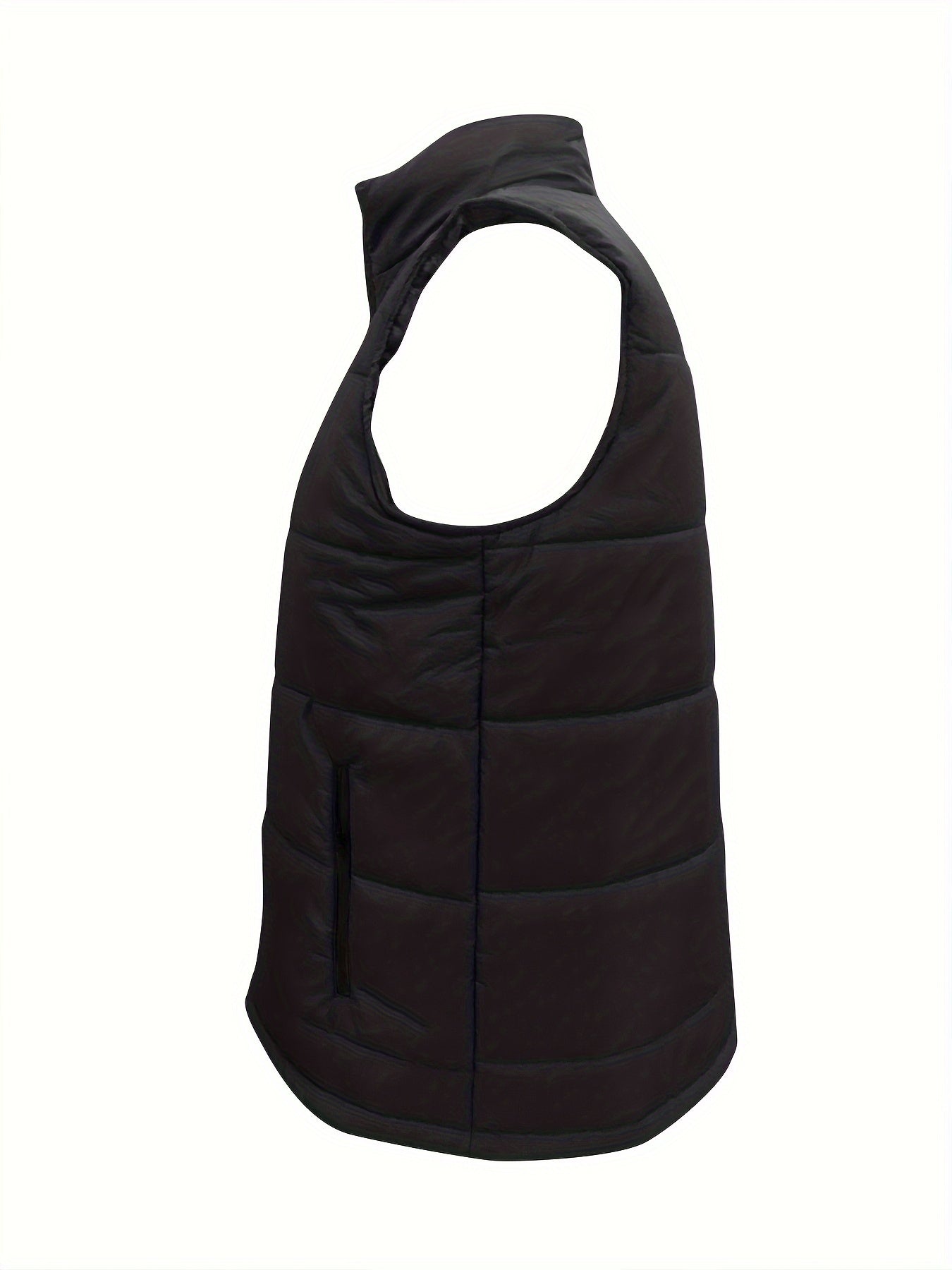 Erkaklar uchun plussiz, yengsiz, to'ldirilgan jilet, turli ranglarda, turli ranglarda, ko'krak cho'ntaklari bilan, bahor va kuz uchun mos.