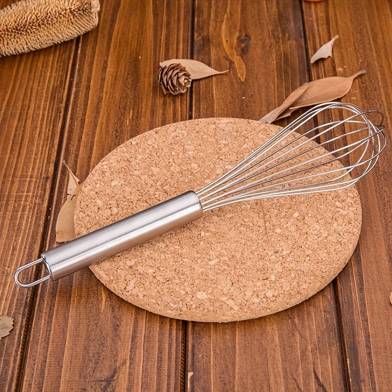 Stainless Steel Whisk Small Manual Egg Beater Handheld Mixing Tool