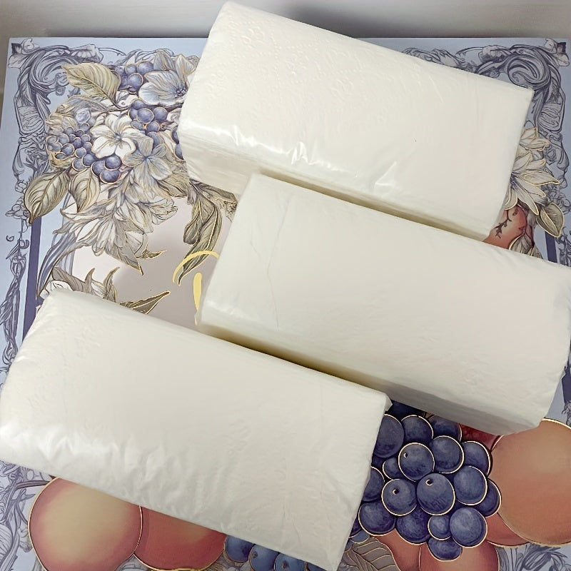 Paquete múltiple de toallas de papel de gran capacidad, pañuelos de mano, papel higiénico para hogar, oficina y coche